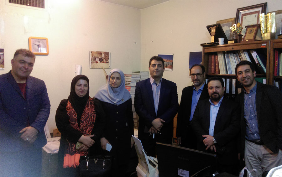 اعضای هیئت مدیره هفتم انجمن علمی فرش ایران